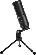 LORGAR Mikrofon Soner 521 pro Streaming, kondenzátorový, Volume, černý - Microphone