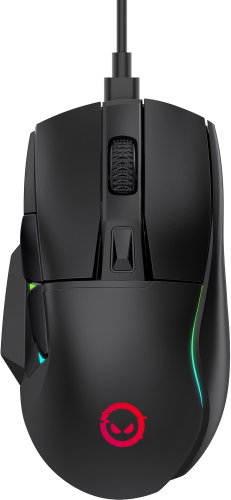 LORGAR Jetter 357 gaming mouse, black - Gaming Mouse - Main image
