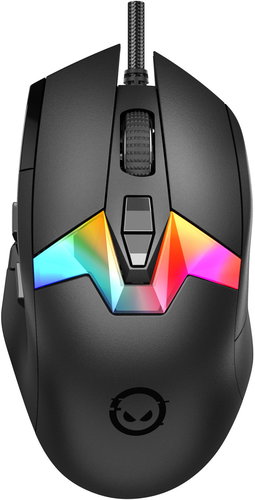LORGAR MSP80, black - Gaming Mouse - Main image