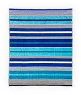 Lovely Home large beach towel for 2 persons Stripes blue - Bath Towel