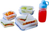 Lock&Lock Súprava dóz + fľaša – „Sandwich box“ 4 ks - Dózy na potraviny