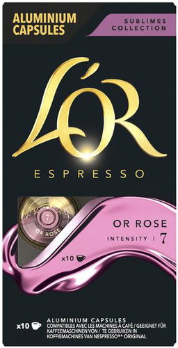 L'OR Espresso Or Rose - 10 kapszula Nespresso®* Original kompatibilis - Kávékapszula - Fő fotó