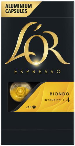 L'OR Biondo 10 Kapseln für Nespresso®* Original - Kaffeekapseln - Hauptbild