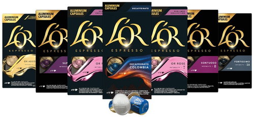 L'OR Exclusive MixPack 70 capsules compatible with Nespresso®* Original - Kávové kapsle - Main image