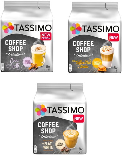 Tassimo Pack Coffee Shop Selection 2+1 - Kávové kapsle - Main image