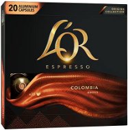 L'OR Espresso Colombia 20ks kapslí, kompatibilní s kávovary Nespresso - Kávové kapsle