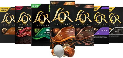 L´OR MixPack Flavours collection 70 capsules - Kávové kapsle - Main image