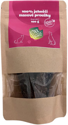 Love BARF Lamb strips 100 g - Dog Treats - Main image