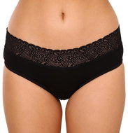 Bodylok Menstruační kalhotky Bambus Black silná menstruace XL - Menstruation Underwear
