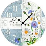 LOWELL Designové nástěnné hodiny 21556 40 cm - Nástěnné hodiny