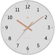 LOWELL Designové nástěnné hodiny L00975B 35 cm - Nástěnné hodiny