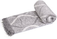TEXTILOMANIA Premium blanket Grey in Turkish cotton 150 × 200 cm - Blanket