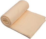 TEXTILOMANIE Fleece blanket cream 160 × 200 cm - Blanket