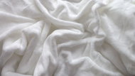 TEXTILOMANIE Microfleece sheet 180 × 200 cm white - Bedsheet