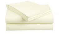TEXTILOMANIE Cotton sheet Lux cream 160 × 240 cm - Bedsheet
