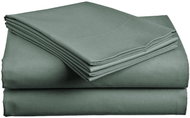 TEXTILOMANIE Cotton sheet Lux light grey 140 × 230 cm - Bedsheet
