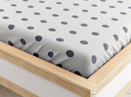 TEXTILOMANIE Flannel sheet Andy 200 × 220 cm grey - Bedsheet