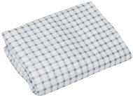 TEXTILOMANIE Cotton sheet 200 × 220 cm Cube white - Bedsheet