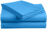 TEXTILOMANIE Cotton sheet Lux dark blue 220 × 240 cm - Bedsheet