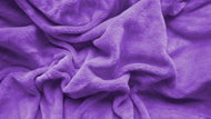 TEXTILOMANIE Microfleece sheet 90 × 200 cm purple - Bedsheet