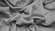 TEXTILOMANIE Microplush sheet 90 × 200 cm light grey - Bedsheet