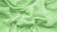 TEXTILOMANIE Plachta na posteľ mikroplyš 90 × 200 cm zelené - Plachta na posteľ