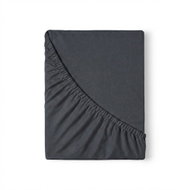 Kvalitex Jersey sheet dark grey 140 × 200 cm - Bedsheet