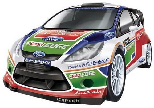  NIKKO Ford Fiesta WRC 2011  - RC Model - Main image