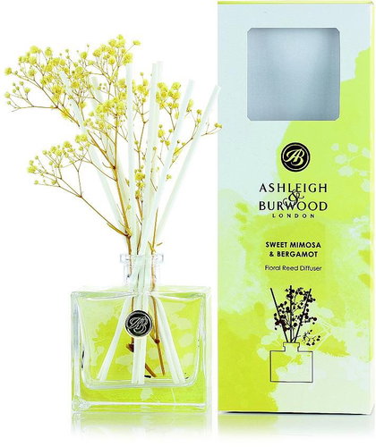 Ashleigh & Burwood SWEET MIMOSA & BERGAMOT IN BLOOM YELLOW - Reed Diffuser - Main image