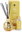 GOLD glass gift set with ROSE & GOLDEN LEATHER 150 ml