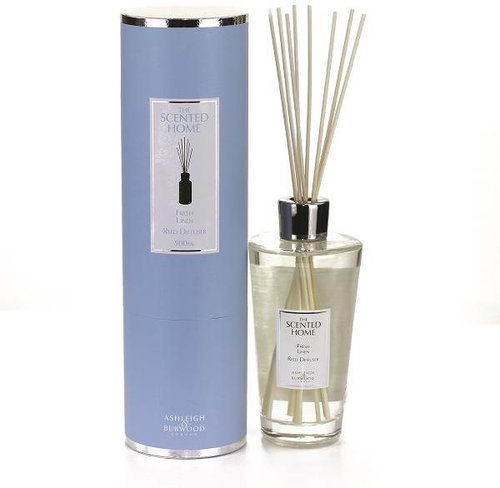 Ashleigh & Burwood THE SCENTED HOME - FRESH LINEN (clean linen), 500 ml - Reed Diffuser - Main image