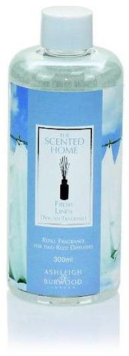 Ashleigh & Burwood Spare cartridge for diffuser THE SCENTED HOME - FRESH LINEN (clean linen), 300 ml - Diffuser Refill - Main image