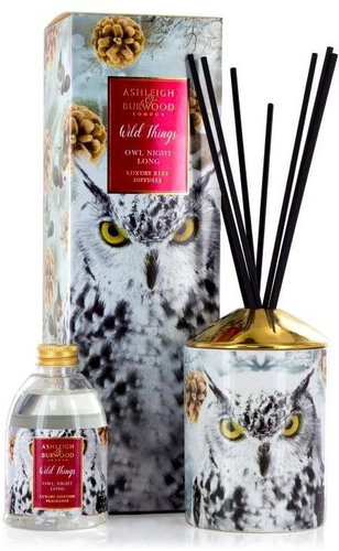 Ashleigh & Burwood Christmas WILD THINGS - WHITE CHRISTMAS, 200 ml, OWL NIGHT LONG - Incense Sticks - Main image