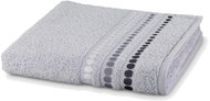 FROTTANA Line Points osuška 67 × 140 cm světle šedá - Bath Towel