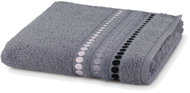 FROTTANA Line Points towel 50 × 100 cm grey - Towel