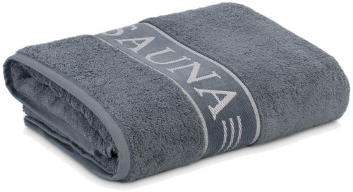 FROTTANA Sauna towel 80 × 200 cm grey - Bath Towel - Main image