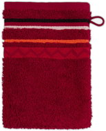 FROTTANA Country washcloth 20 x 15 cm red - Washcloth