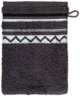 FROTTANA Country washcloth 20 x 15 cm dark grey - Washcloth