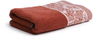Möve Ethno Doubleface 80 × 150 cm sienna - Bath Towel