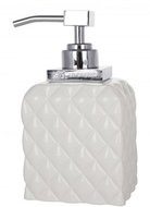 Lene Bjerre Portia white - silver - Soap Dispenser