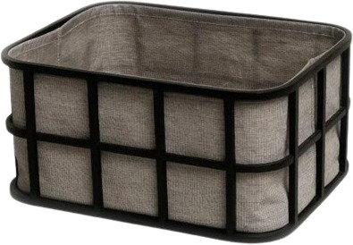 Möve Bamboo black - grey large - Storage Box - Main image