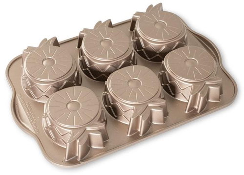 Nordic Ware 6 pcs pineapple caramel - Baking Mould - Main image