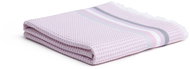 Möve Summer Piquée 90 × 180 cm bílo růžová - Bath Towel
