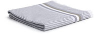Möve Summer Piquée 90 × 180 cm bílo šedá - Bath Towel