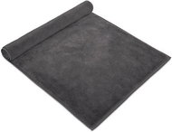 Möve with bamboo 60 × 60 cm dark grey - Bath Mat
