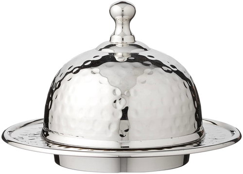 Lene Bjerre Merle silver 14 × 10,5 cm - Butter Dish - Main image