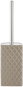 Toilet Brush Lene Bjerre Portia, beige - silver - WC štětka