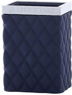 Lene Bjerre Portia, dark blue - silver - Toothbrush Holder Cup