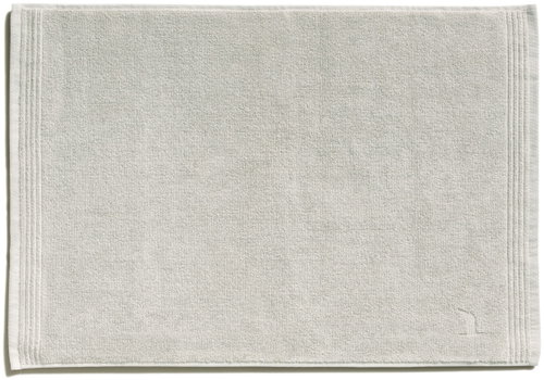 MÖVE Superwuschel terry bath mat 50 × 70 cm, silver/grey - Bath Mat - Main image