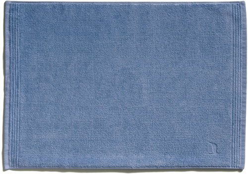 MÖVE Superwuschel terry bath mat 50×70cm, steel-blue - Bath Mat - Main image